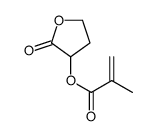甲基丙烯酸2-氧代四氢呋喃-3-基酯结构式