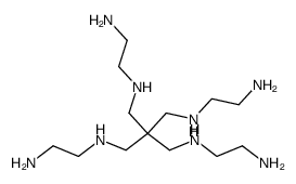 5,5-bis(4-amino-2-azabutyl)-1,9-diamino-3,7-diazanonane Structure