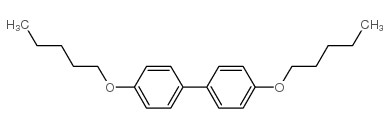 4,4'-DI-N-AMYLOXYBIPHENYL Structure