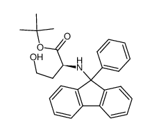 N-Pf-homoserine tert-butyl ester结构式