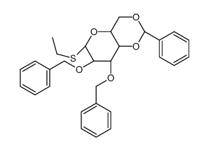 2,3-二-O-苄基-4,6-O-亚苄基-1-脱氧-1-硫代-α-D-甘露吡喃糖苷乙基图片