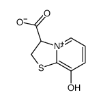 3-Carboxylato-2,3-dihydro-8-hydroxythiazolo[3,2-a]pyridinium结构式