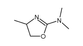 dimethyl-(4-methyl-4,5-dihydro-oxazol-2-yl)-amine Structure