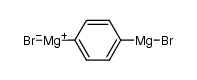 p-phenylenebis-(magnesium bromide)结构式