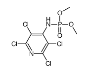 2,3,5,6-tetrachloro-N-dimethoxyphosphorylpyridin-4-amine Structure