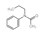 N-丙基乙酰苯胺结构式