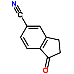 5-氰基茚酮结构式