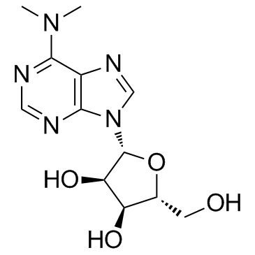 N6,N6-二甲基腺苷结构式