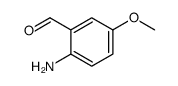 Benzaldehyde,2-amino-5-methoxy- Structure