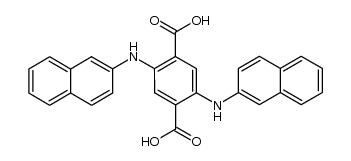 2,5-bis-[2]naphthylamino-terephthalic acid结构式