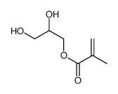 甲基丙烯酸甘油酯的均聚物结构式