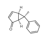 6-Methyl-endo-6-phenylbicyclo[3.1.0]hex-3-en-2-on结构式