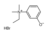 N-乙基-3-羟基-N,N-二甲基苯胺溴化物结构式