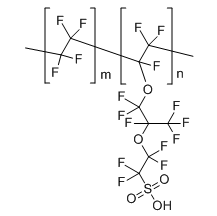 Nafion 全氟化树脂 溶液结构式