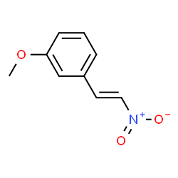 3-Methoxy-β-nitrostyrene结构式