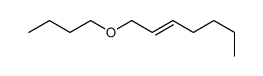 1-butoxyhept-2-ene结构式