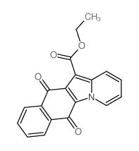 ethyl 6,11-dioxo-6,11-dihydrobenzo[f]pyrido[1,2-a]indole-12-carboxylate结构式