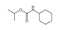 cyclohexylcarbamic acid isopropyl ester Structure