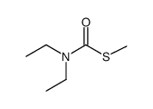 S-METHYL-N,N-DIETHYLTHIOCARBAMATE structure