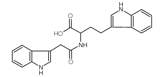 INDOLE-3-ACETYL-DL-TRYPTOPHAN Structure