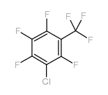 3-氯-2,4,5,6-四氟三氟甲苯结构式