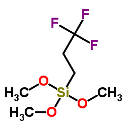 三甲氧基(3,3,3-三氟丙基)硅烷结构式