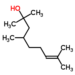 (±)-2,4,8-trimethyl-7-nonen-2-ol Structure