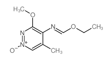 1-ethoxy-N-(3-methoxy-5-methyl-1-oxido-pyridazin-4-yl)methanimine结构式
