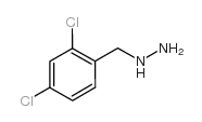 2,4-二氯苄基肼结构式