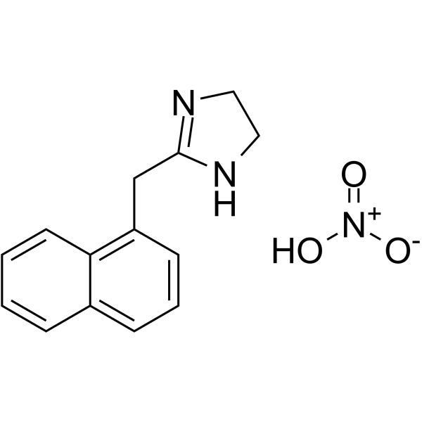 Naphazoline nitrate Structure