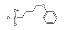 4-phenoxybutane-1-sulfonic acid Structure