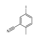 5-碘-2-甲基苯腈结构式