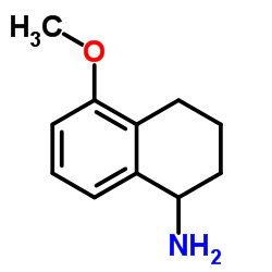 5-methoxy-1,2,3,4-tetrahydronaphthalen-1-amine Structure