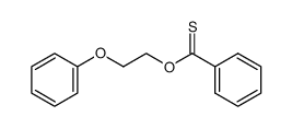 O-(2-phenoxyethyl) benzothioate结构式
