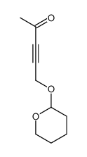 5-(oxan-2-yloxy)pent-3-yn-2-one结构式