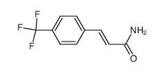 3-(3-trifluoromethyl-phenyl)-acrylamide结构式