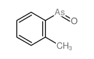 Arsineoxide, (2-methylphenyl)-结构式