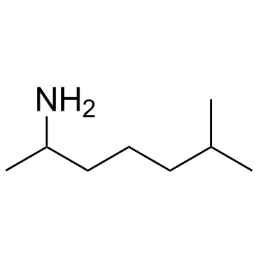 1,5-Dimethylhexylamine Structure