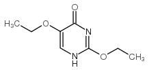 2,5-二乙氧基-4(1h)-嘧啶酮结构式