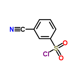 3-Cyanobenzenesulfonyl chloride Structure