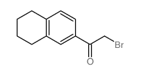 2-溴-1-(5,6,7,8-四氢萘-2-基)乙酮结构式