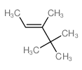 3,4,4-Trimethyl-2-pentene Structure