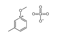 1-methoxy-3-methylpyridin-1-ium,perchlorate结构式