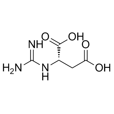 Guanidinosuccinic acid Structure