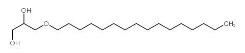 鲛肝醇结构式