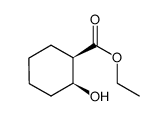(1R,2S)-2-羟基-环己烷羧酸乙酯结构式