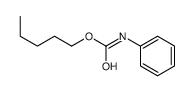 pentyl N-phenylcarbamate结构式