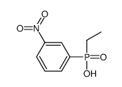 ethyl-(3-nitrophenyl)phosphinic acid Structure