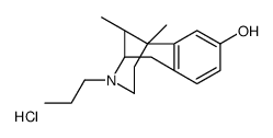 6,11-dimethyl-3-propyl-1,2,3,4,5,6-hexahydro-2,6-methanobenzo[d]azocin-8-ol hydrochloride结构式