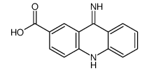 9-Amino-2-acridinecarboxylic acid结构式